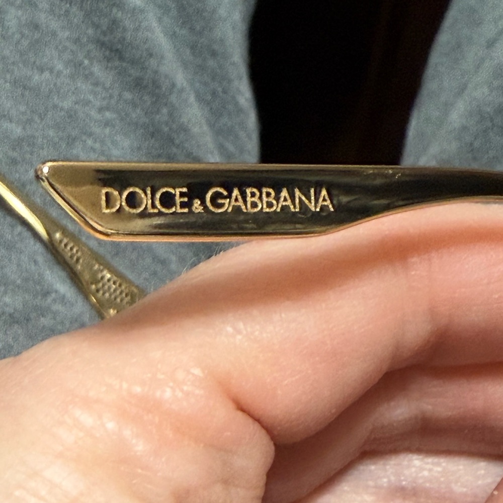 Authentic - Dolce & Gabbana Lace Square Sunglasses, 57mm DG2310 02/87 - Picture 10 of 10